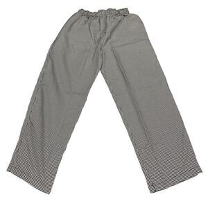 Mercer Culinary M60030HT Millennia Men's Cook Pants in Hounds Size Medium